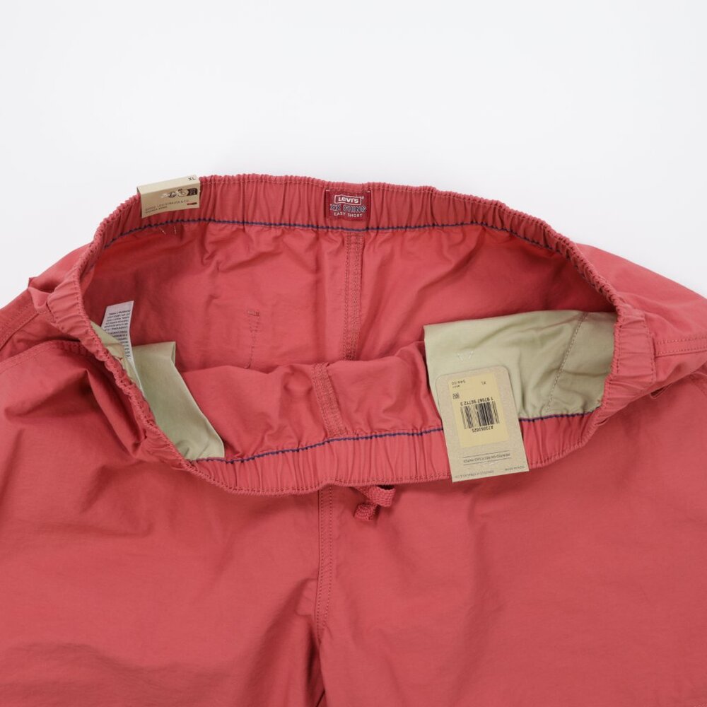Levi's Men's XX Chino Easy 6" Elastic Drawstring Pocket Shorts Red Size XL - Picture 10 of 12